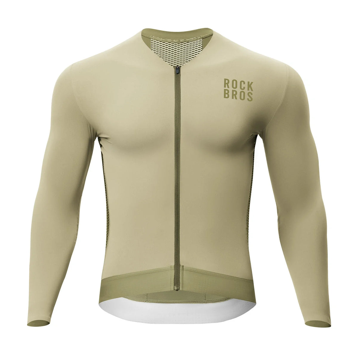 ROCKBROS fietsshirt lange mouw ademend 3 pocket