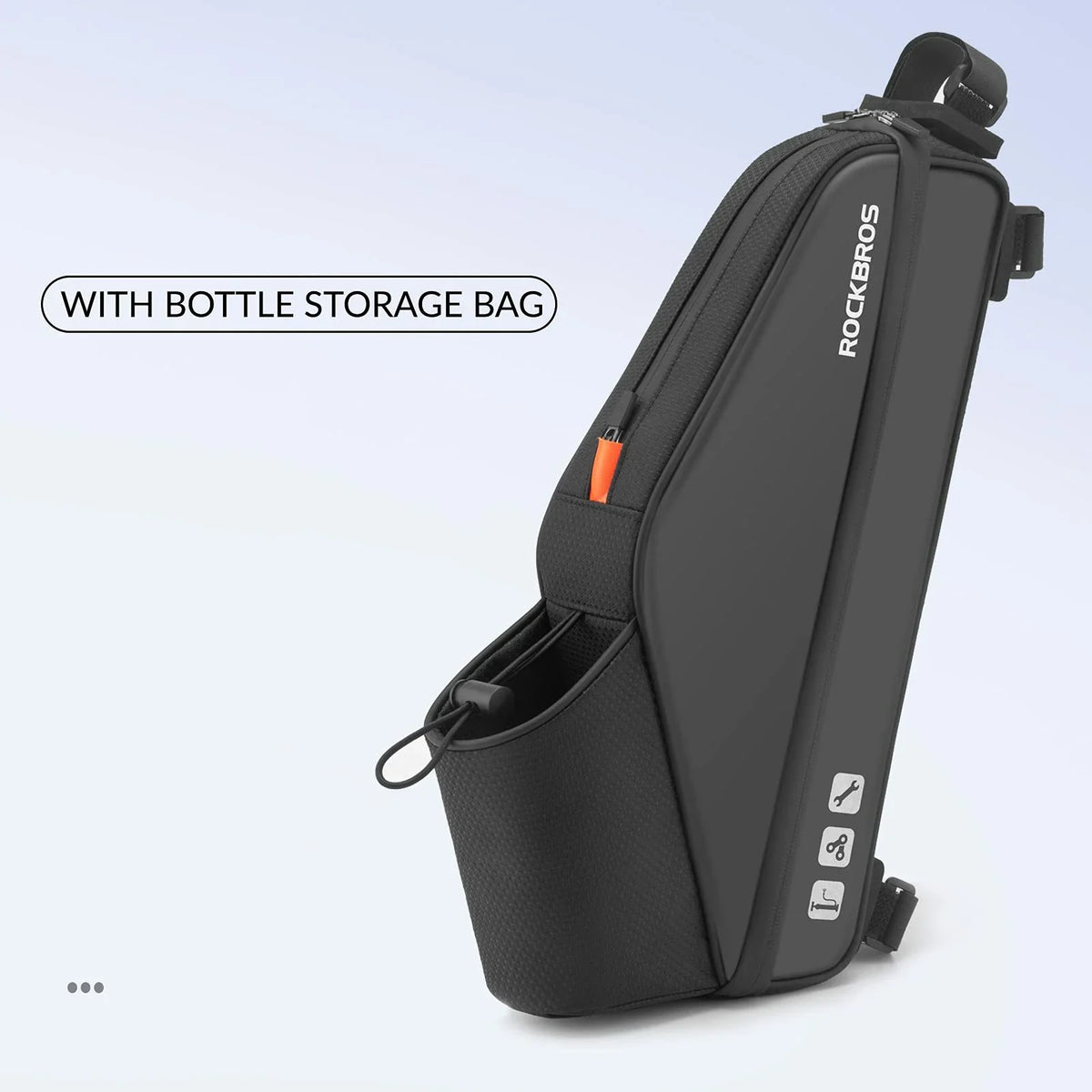 Waterafstotende frametas 3 L met smal ontwerp