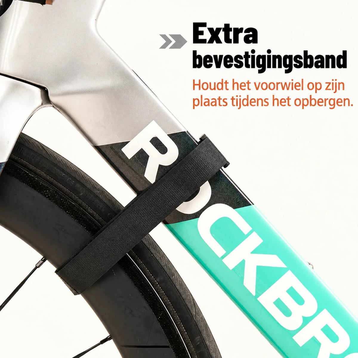 Opvouwbare fietswandhouder met dubbele haken