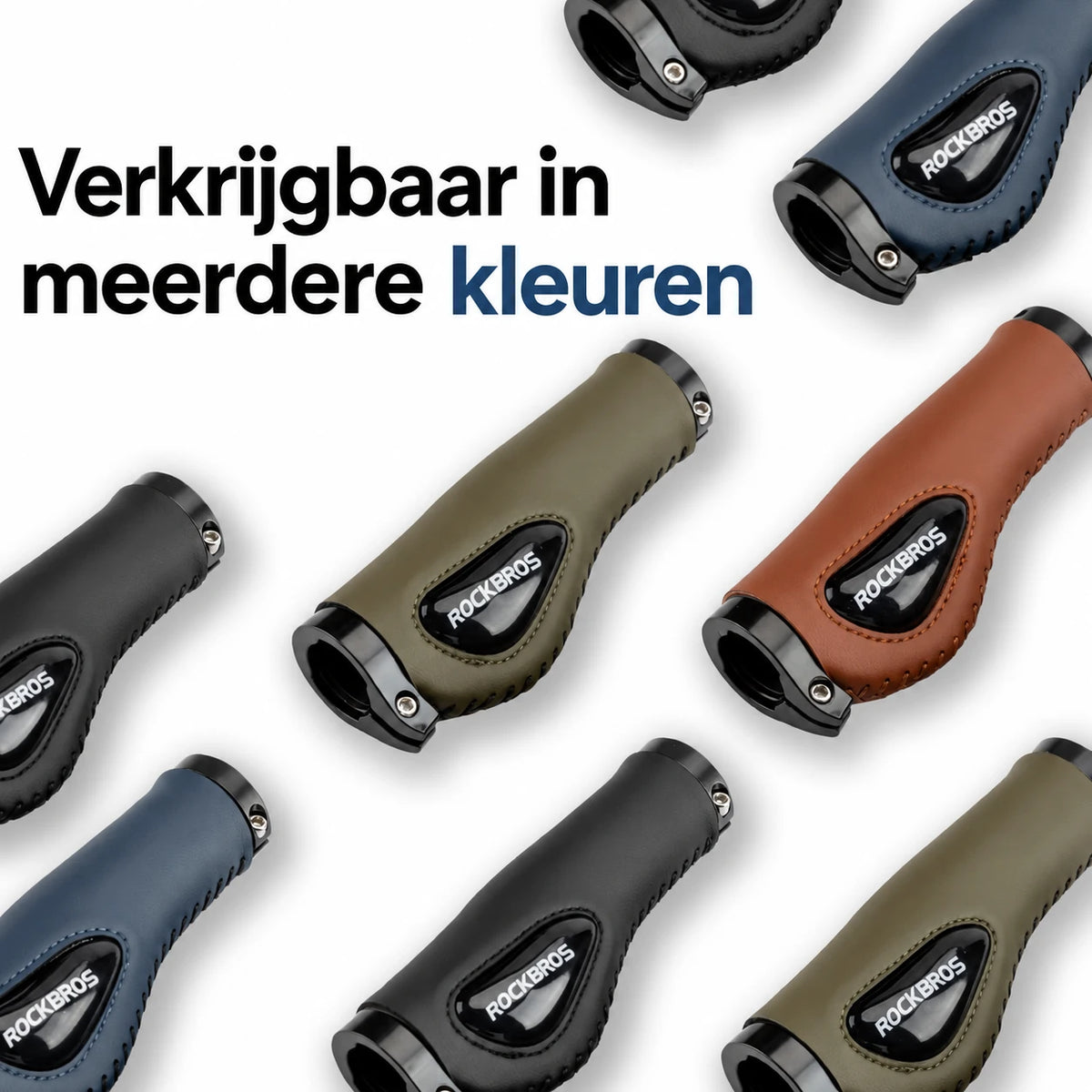 Ergonomische fietshandvatten met gel en lock-systeem