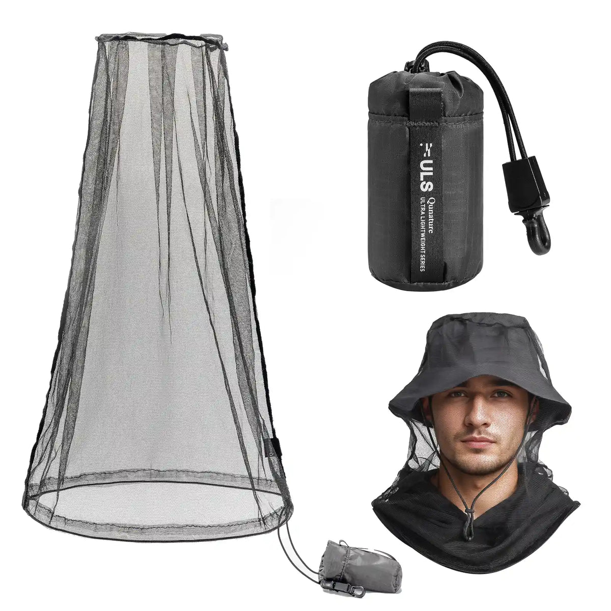 Muggennet voor hoofd en gezicht voor outdoor