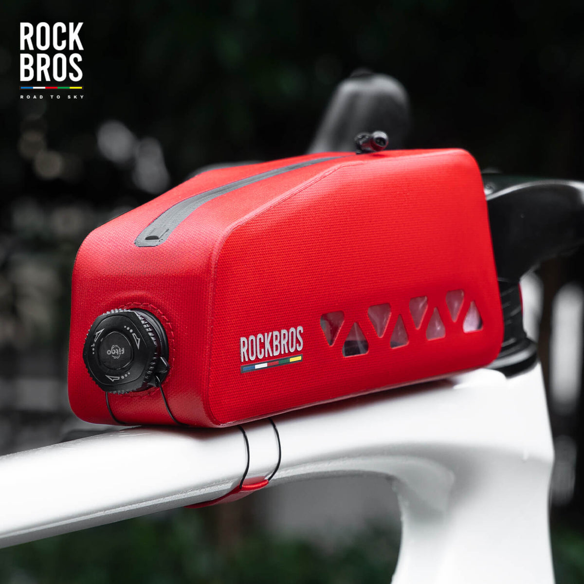 ROCKBROS compacte waterdichte road-to-sky frametas voor fiets 1 l