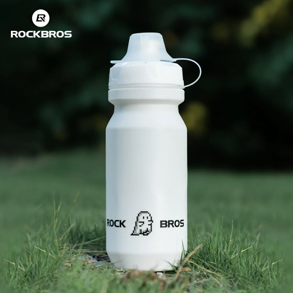 Fietsbidon 600/750 ml met afsluitbare trektuit