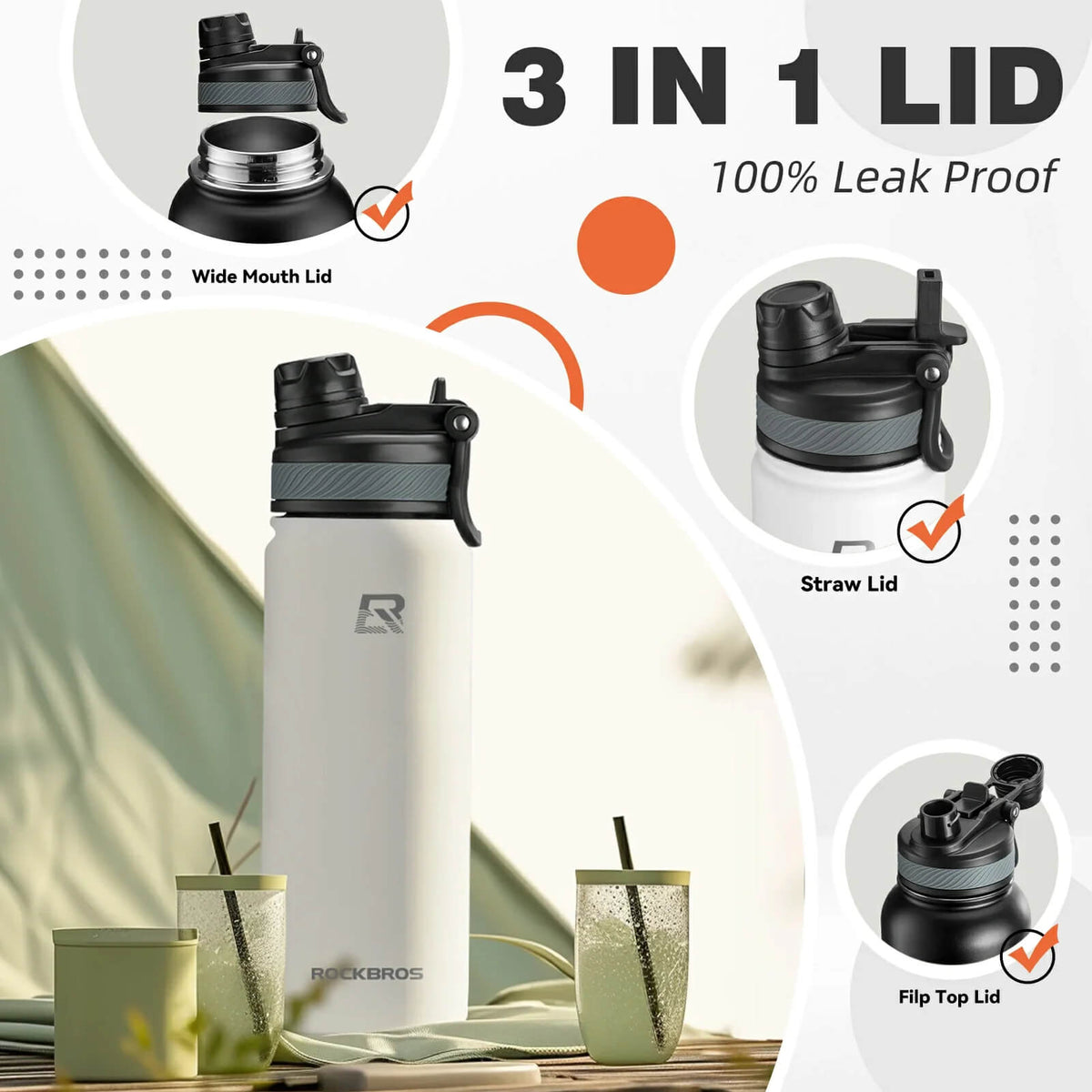 RVS thermosfles met rietje en draaggreep – 550/650 ml – productdetail 11