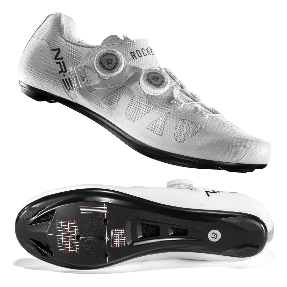 NR3 racefietsschoenen met draaisluiting