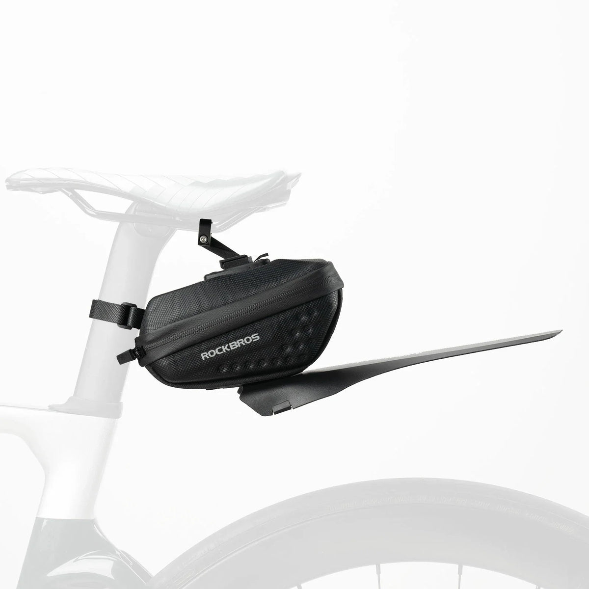 Zadeltas met spatbord 0,8–1,3 L voor racefiets en MTB