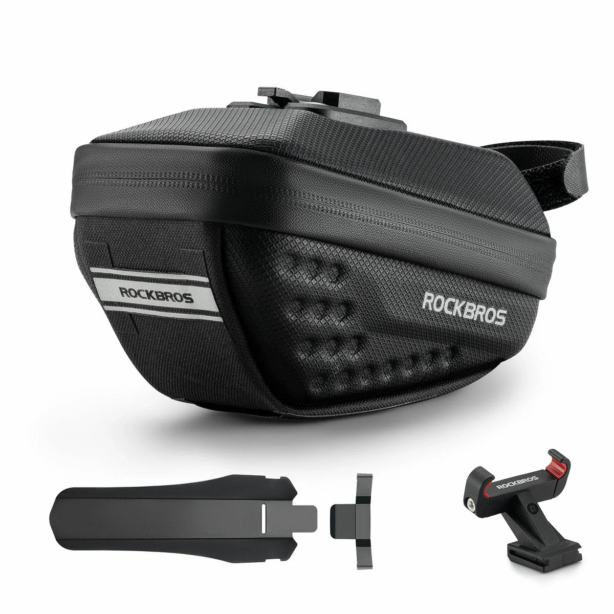 Zadeltas met spatbord 0,8–1,3 L voor racefiets en MTB