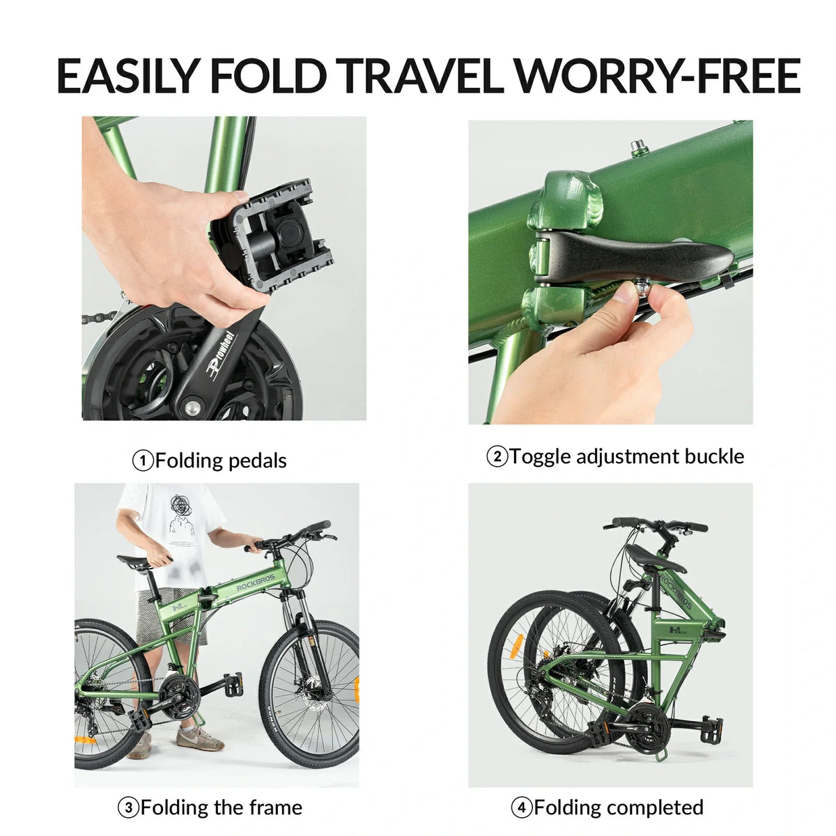 SGD 26 Zoll Aluminium-Faltrad MTB – leichtes