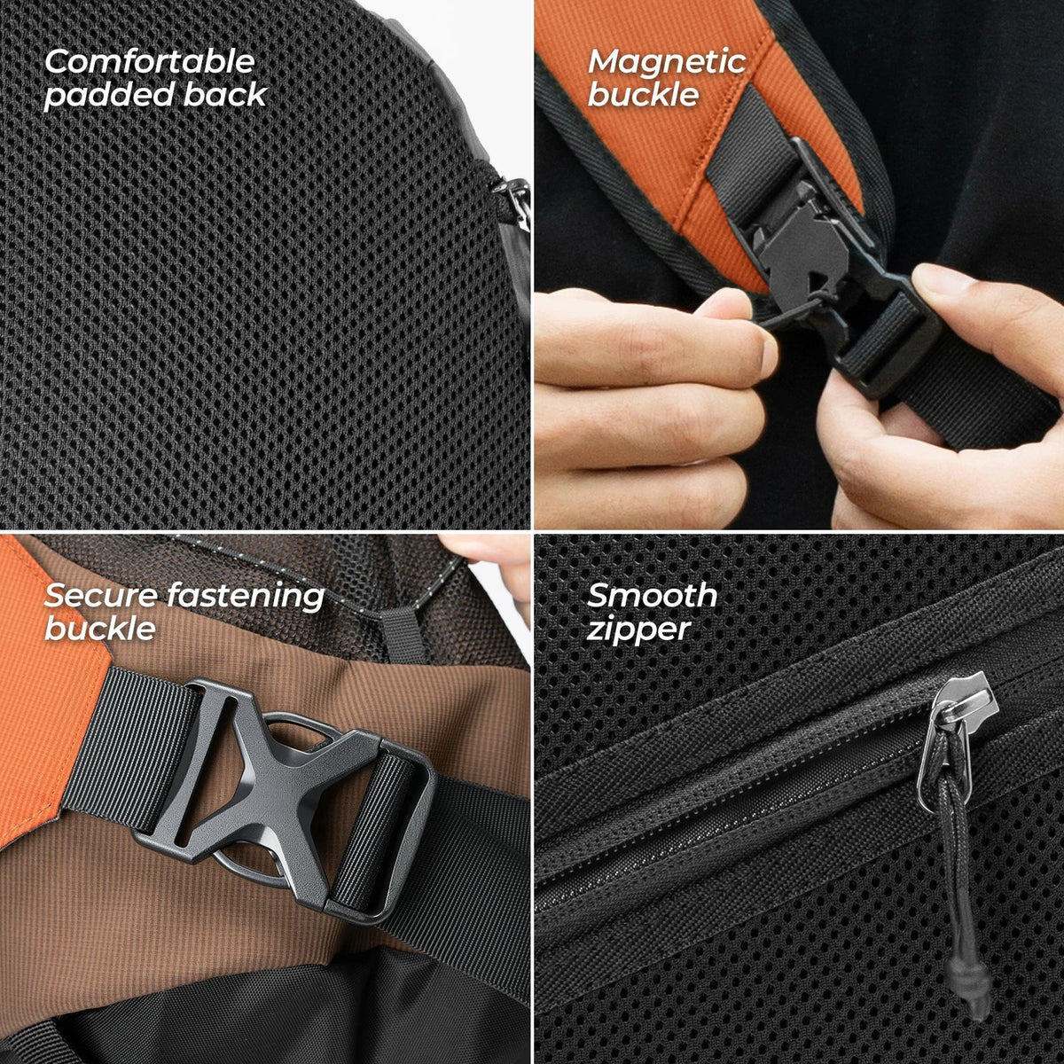 Lichte crossbody rugtas 11,5 L