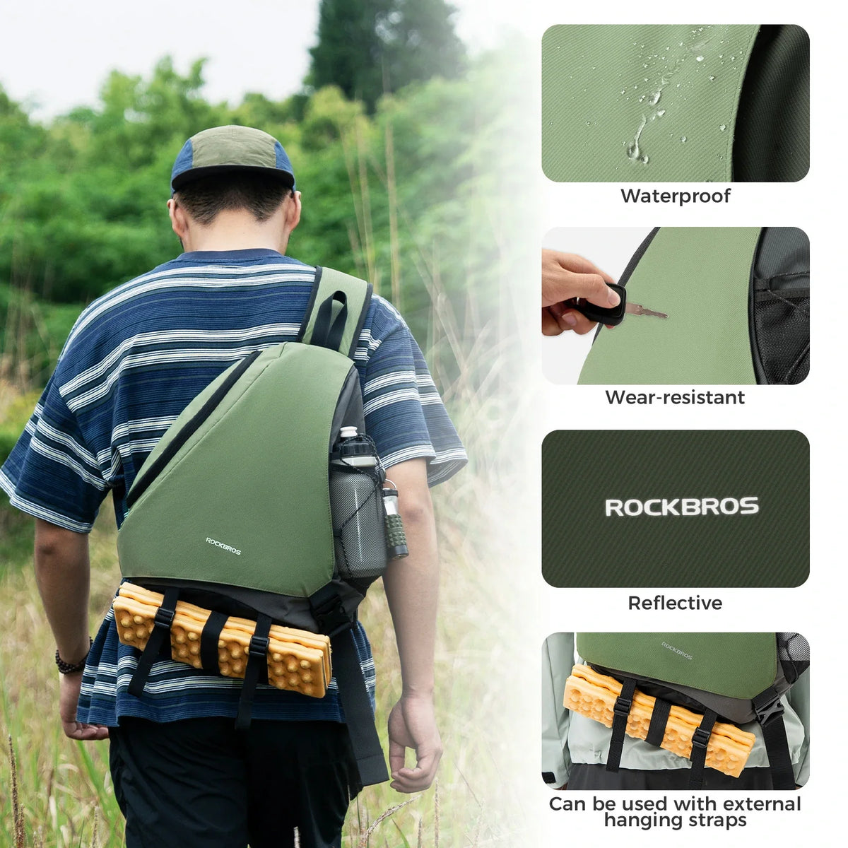 Lichte crossbody rugtas 11,5 L