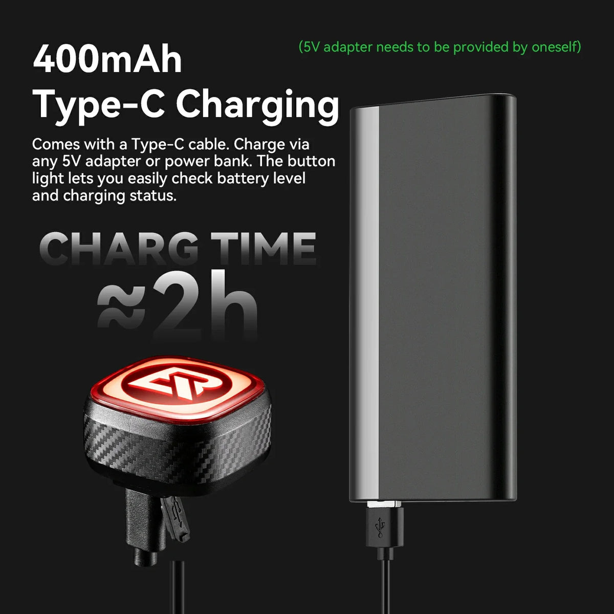 Q2MAX slim achterlicht met remsensor en LED-display