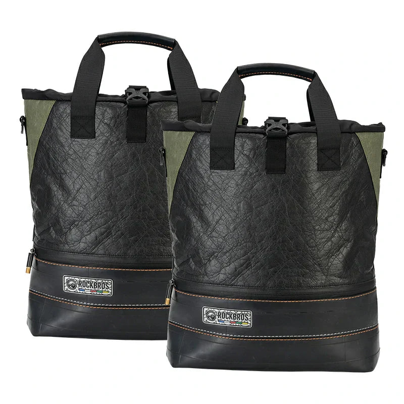 ROCKBROS eco-vriendelijke fietsdragertas 12l van gerecycled materiaal