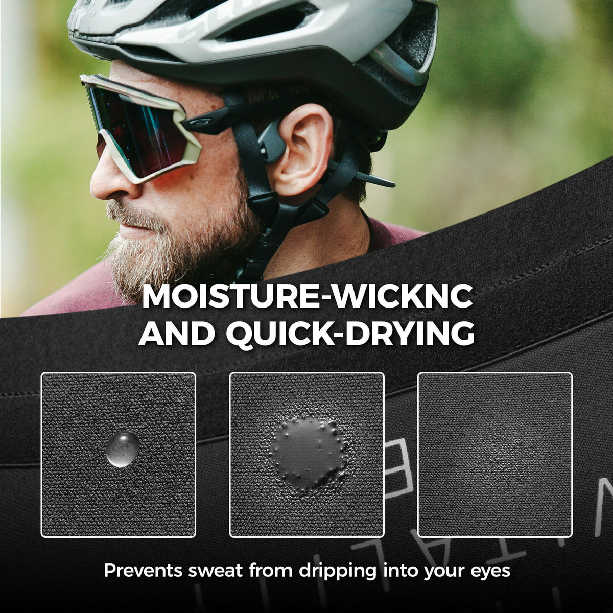 TVI thermische fietsmuts van microfleece