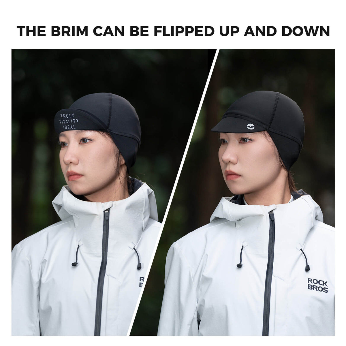 TVI thermische fietsmuts van microfleece