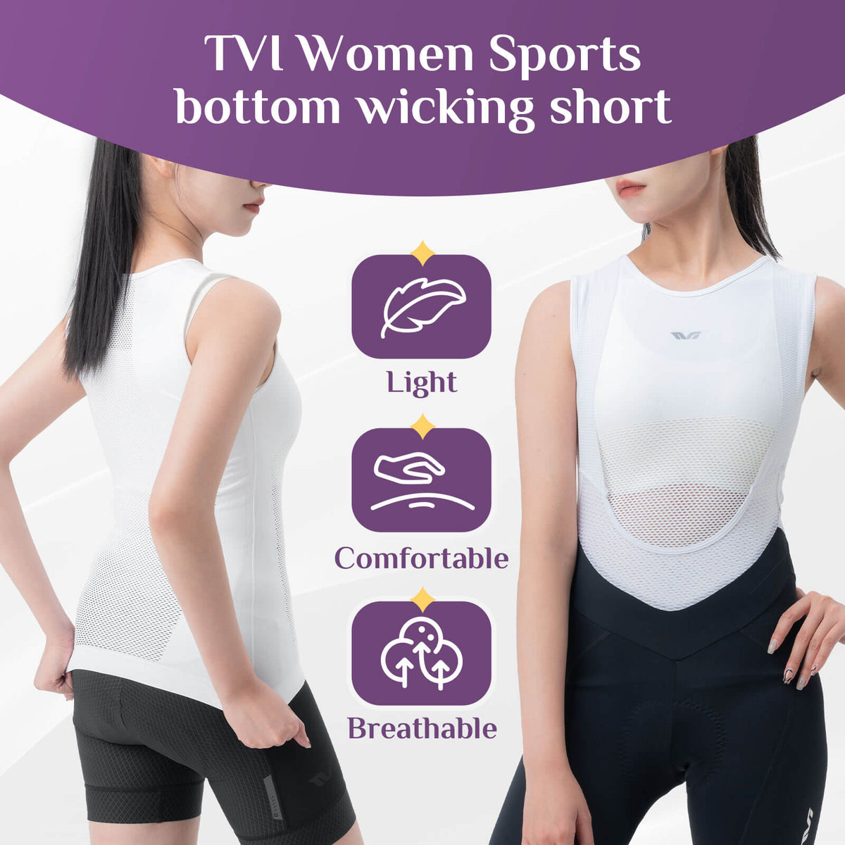 ROCKBROS tvi dames fietsshirt mouwloos ultralight#asian_size_m_(eu_size_s)