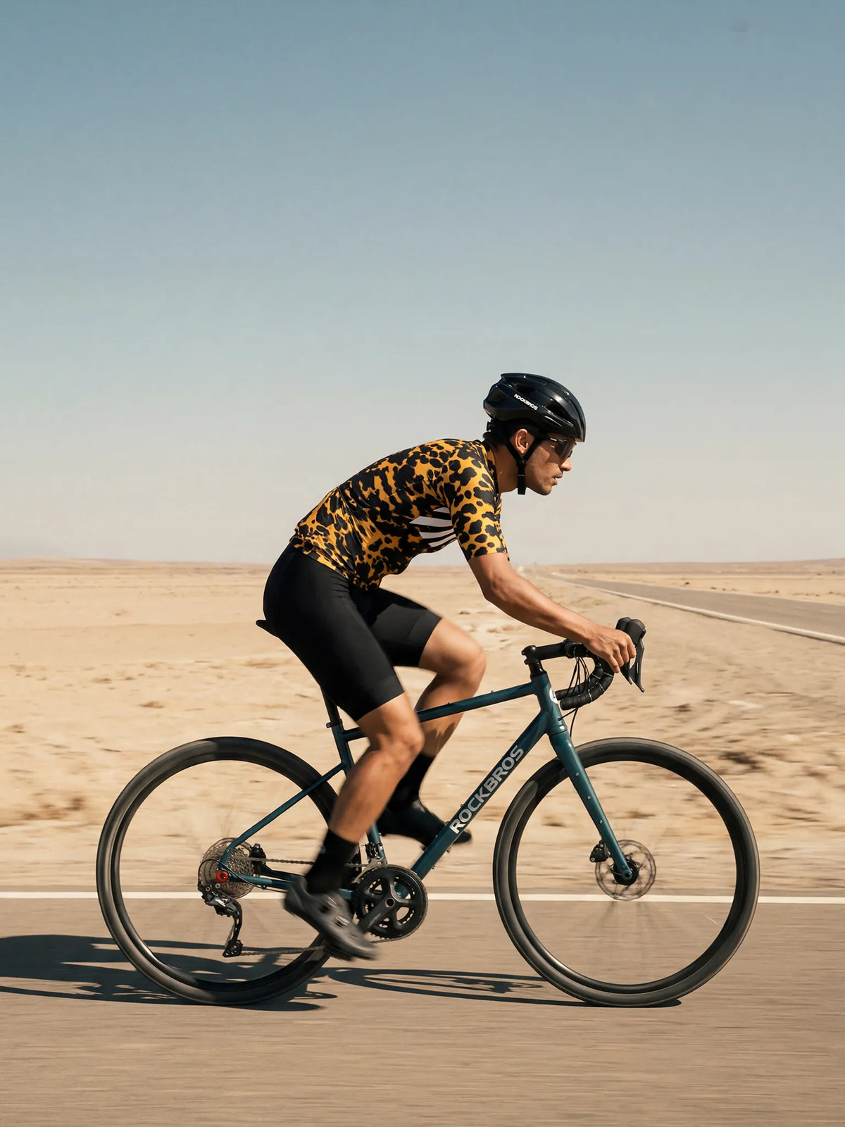ROCKBROS heren fietsshirt Fur Code ademend wielershirt