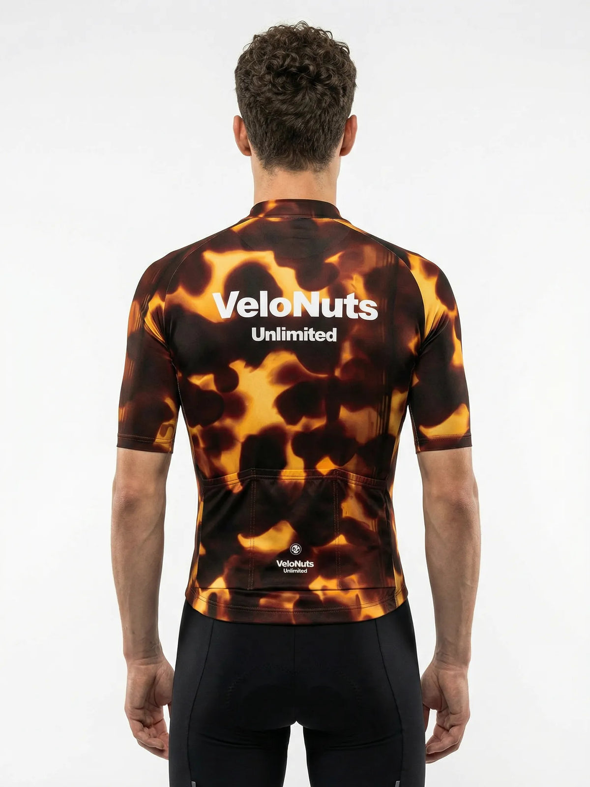 ROCKBROS heren fietsshirt Fur Code ademend wielershirt Smoked Tortoise