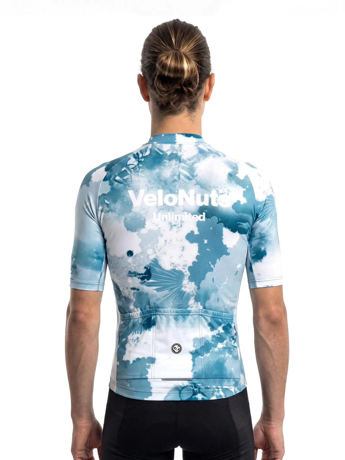 ROCKBROS heren fietsshirt Wild Garden ademend wielershirt Frost Bloom