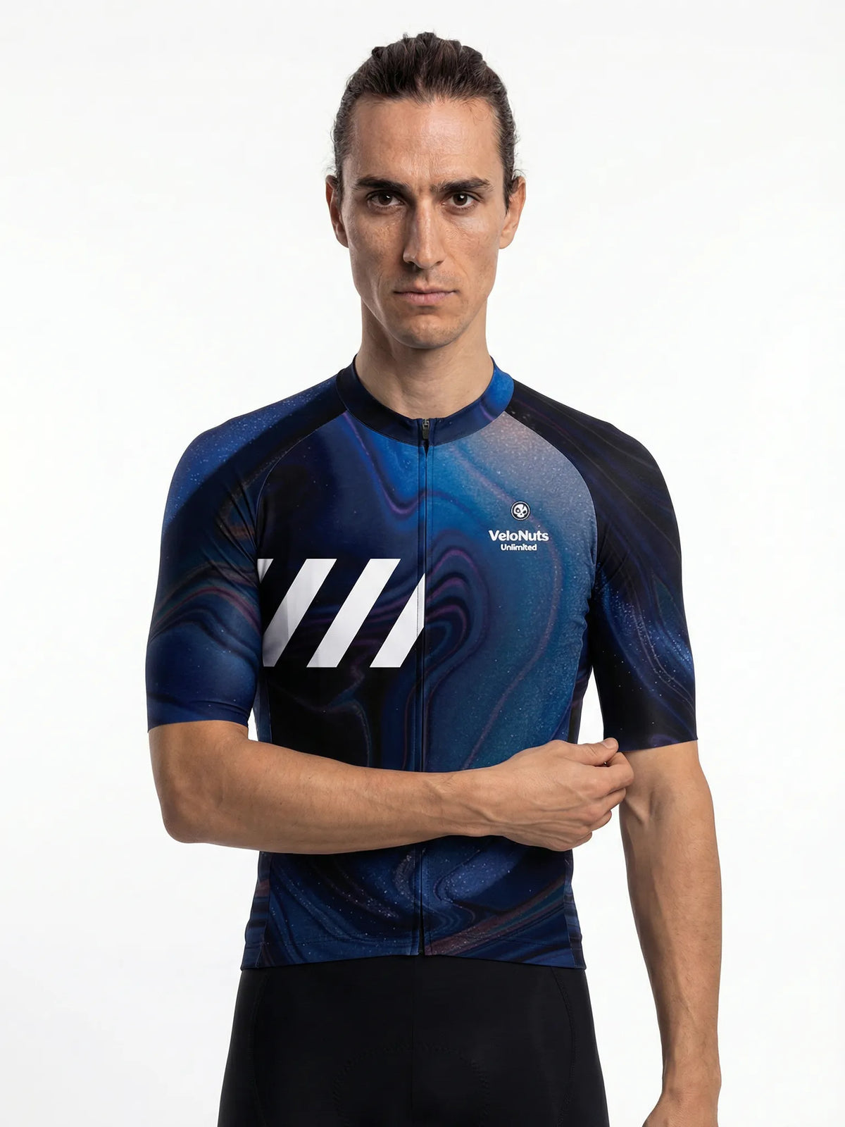 ROCKBROS heren fietsshirt Liquid Terrain ademend wielershirt Midnight Gyre