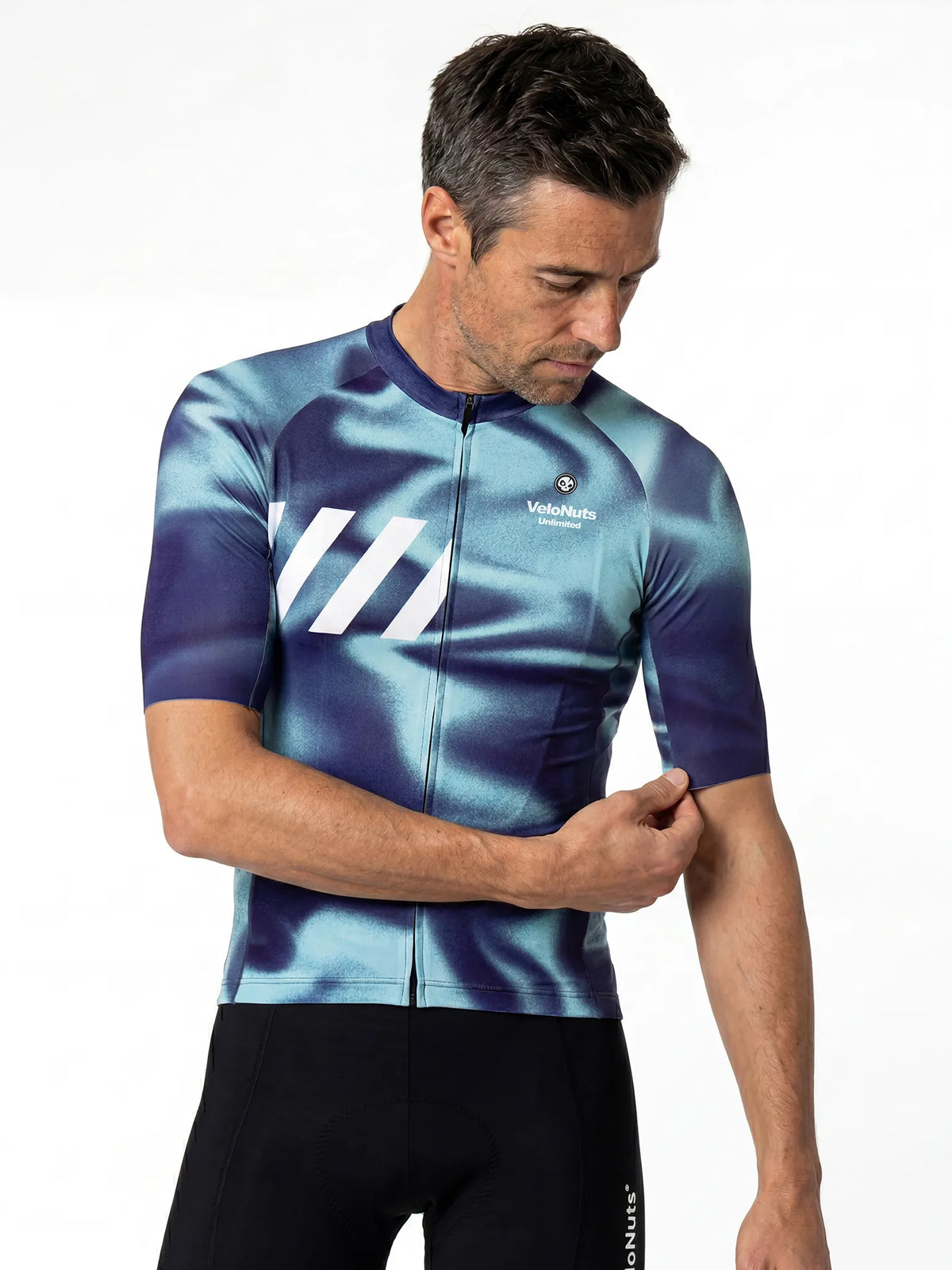 ROCKBROS heren fietsshirt Tech Skin ademend wielershirt Glacier Silk