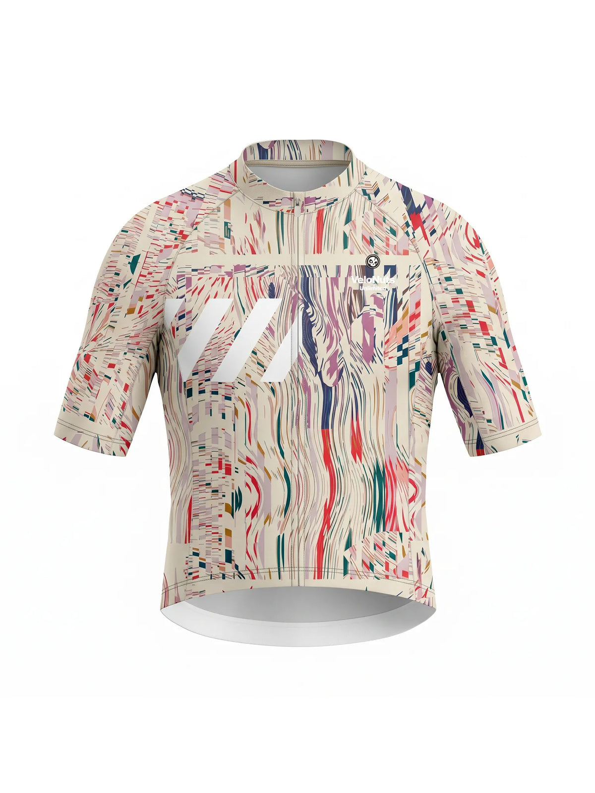 ROCKBROS heren fietsshirt Neon Condense ademend wielershirt Magenta Noise