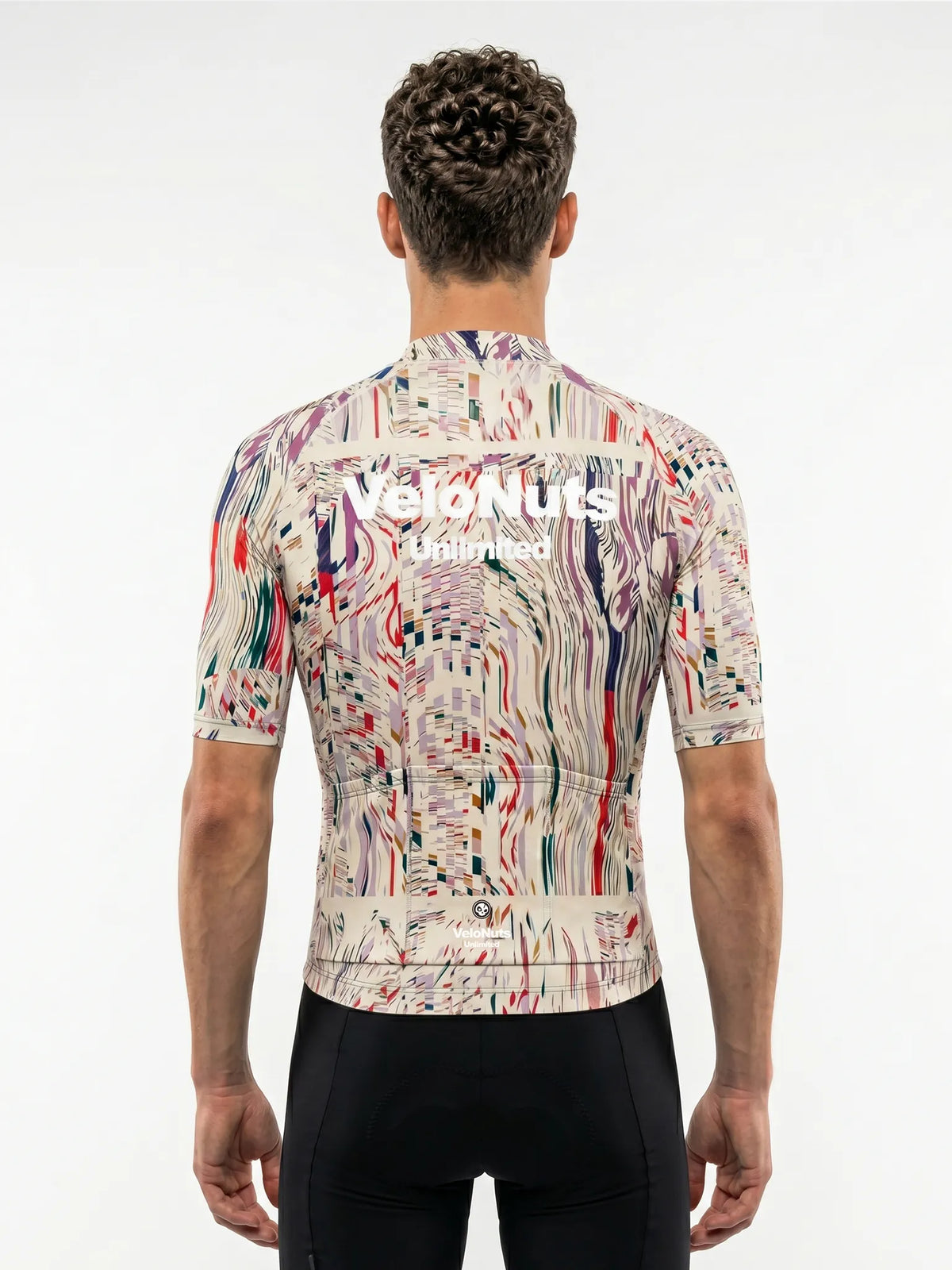 ROCKBROS heren fietsshirt Neon Condense ademend wielershirt Magenta Noise