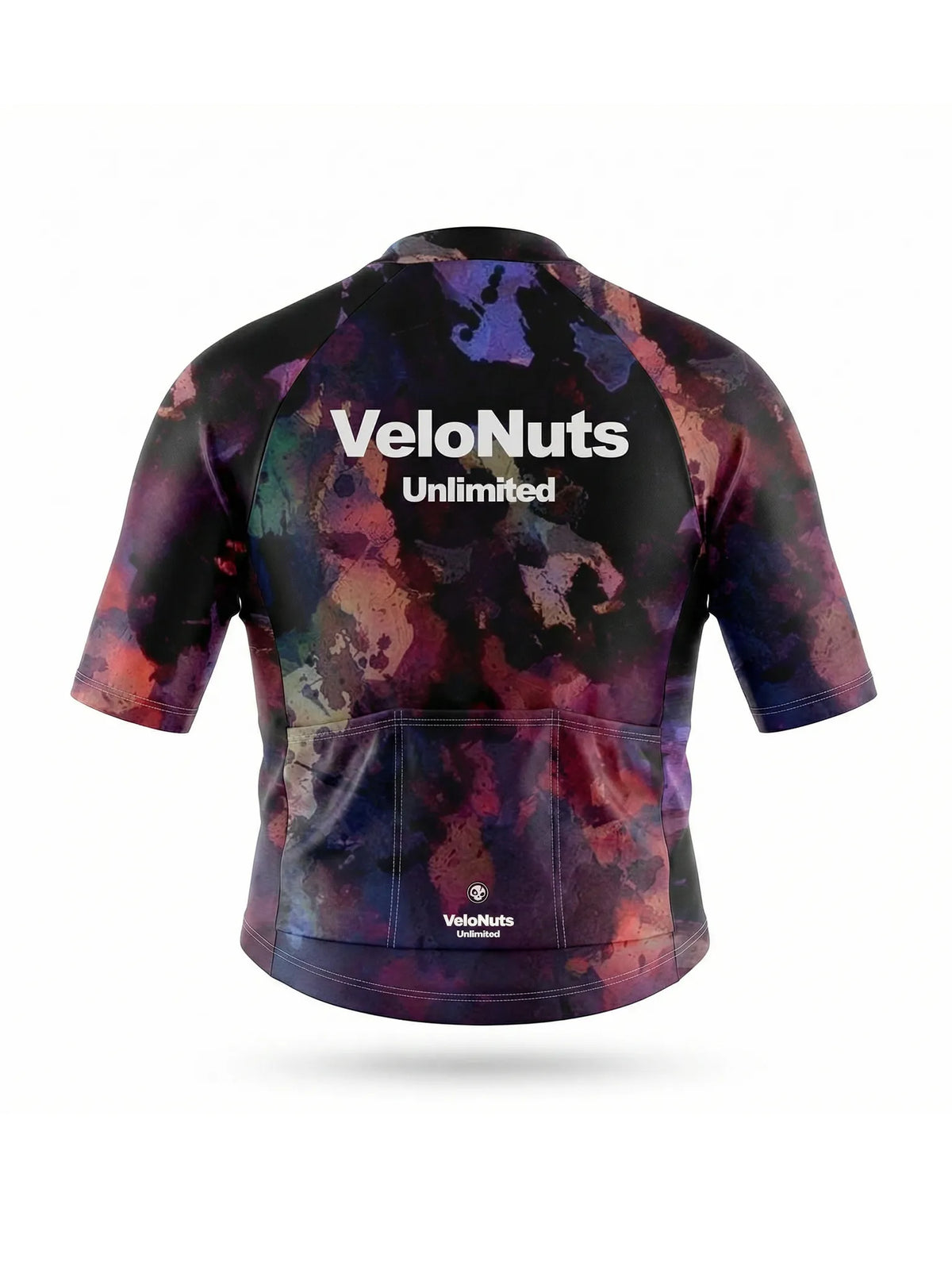ROCKBROS heren fietsshirt Wild Garden ademend wielershirt Midnight Petals