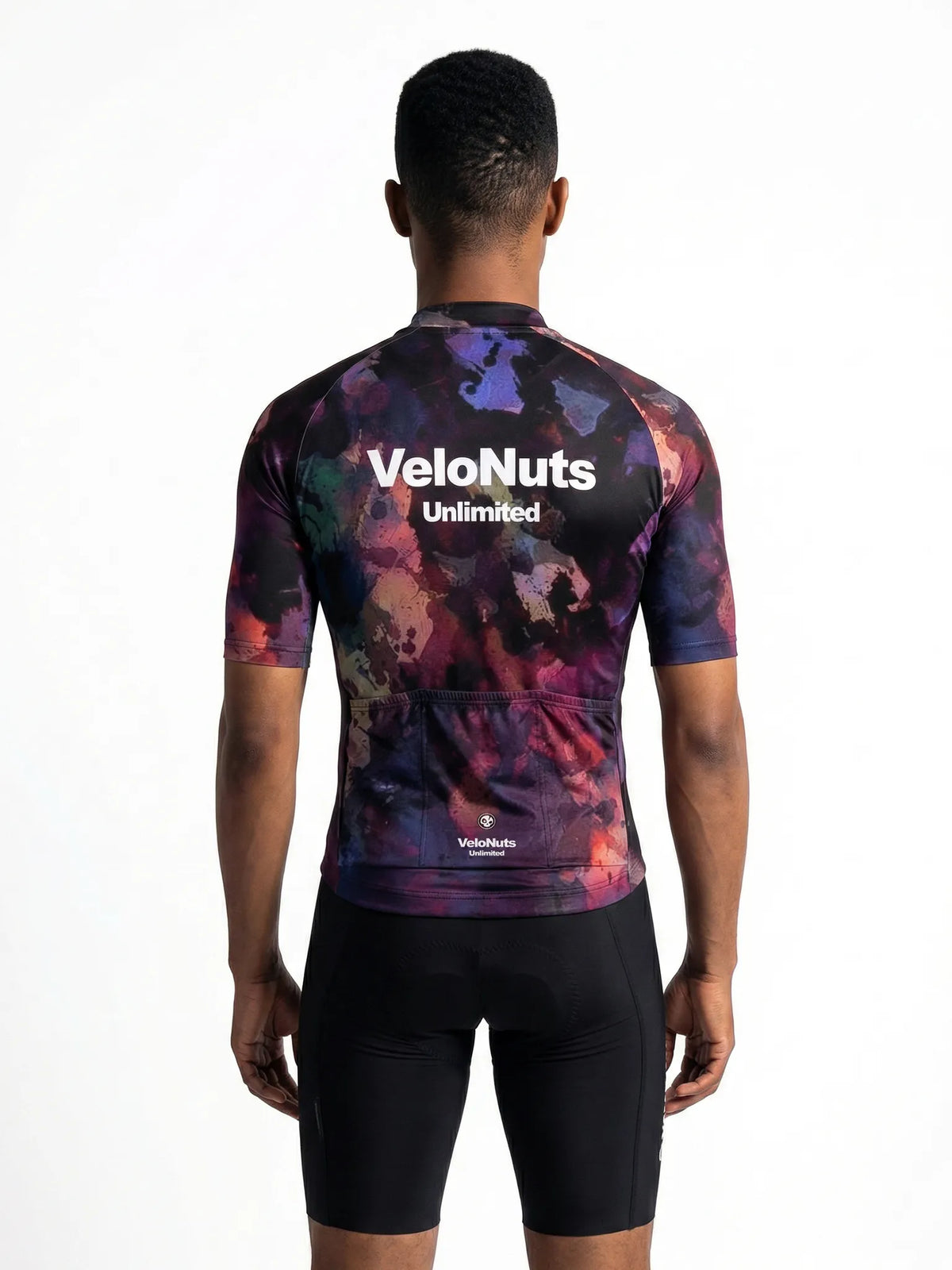 ROCKBROS heren fietsshirt Wild Garden ademend wielershirt Midnight Petals