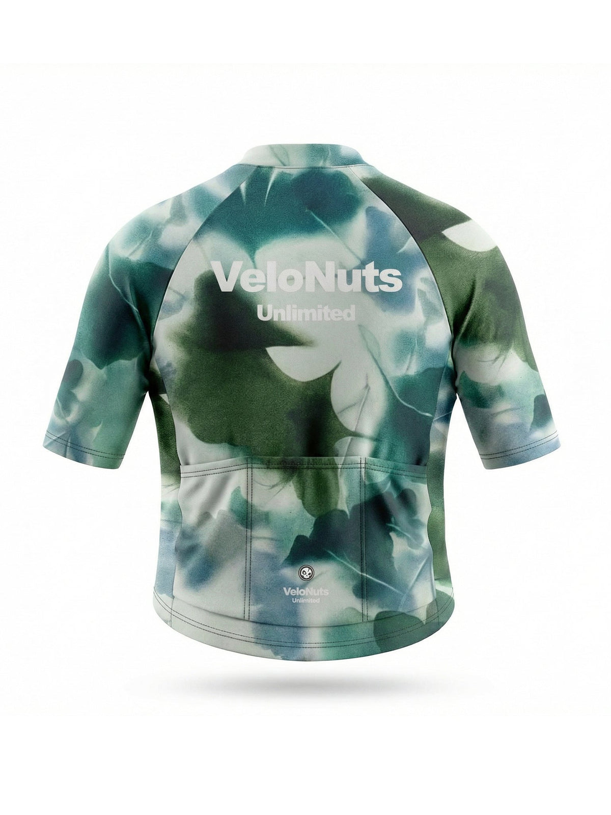 ROCKBROS heren fietsshirt Wild Garden ademend wielershirt Mist Leaf Canopy