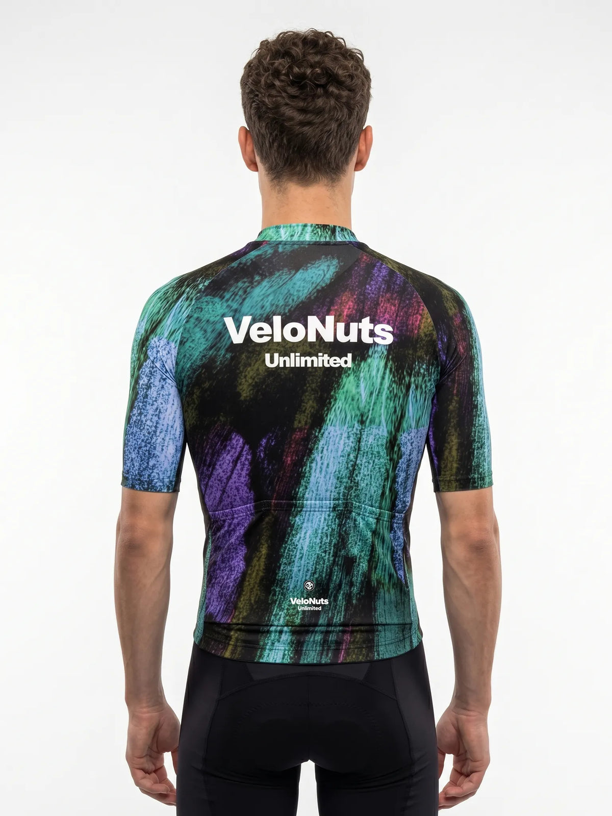 ROCKBROS heren fietsshirt Street Graffiti ademend wielershirt Neon Chalk