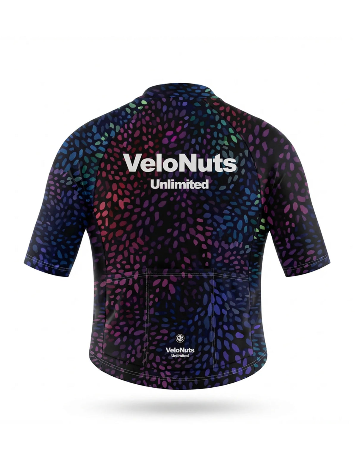ROCKBROS heren fietsshirt Biolume Garden ademend wielershirt Neon Seed Burst