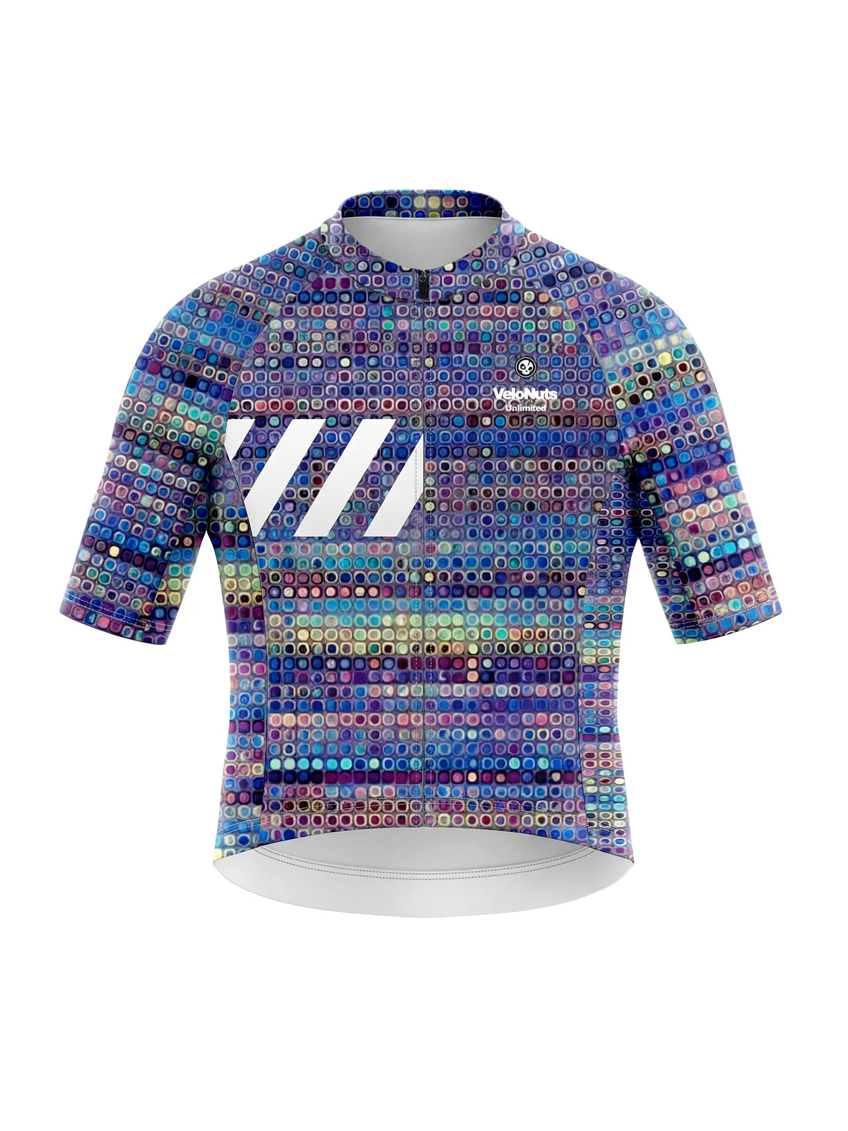 ROCKBROS heren fietsshirt Pixel Riot ademend wielershirt Prism Mosaic