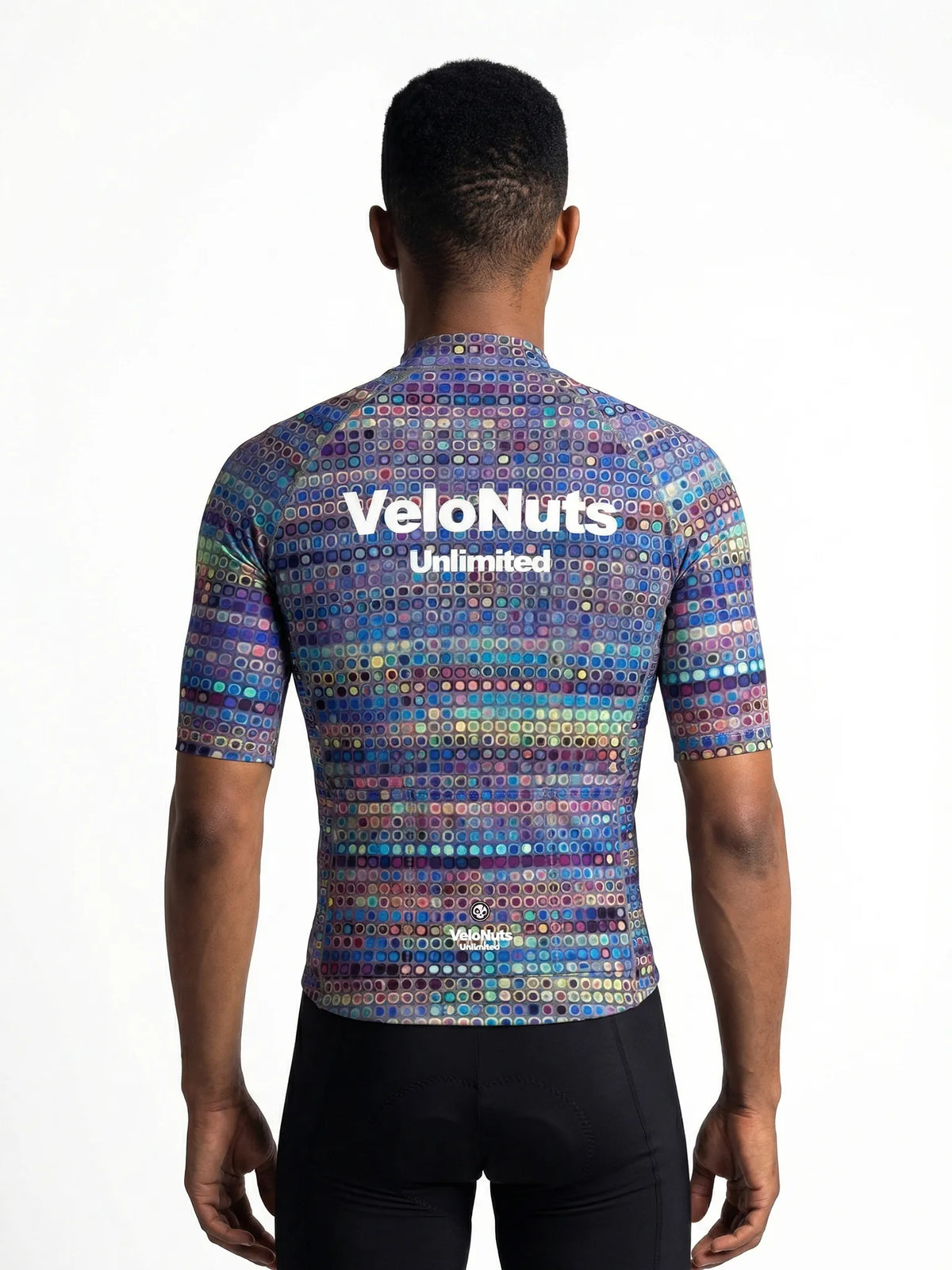 ROCKBROS heren fietsshirt Pixel Riot ademend wielershirt Prism Mosaic