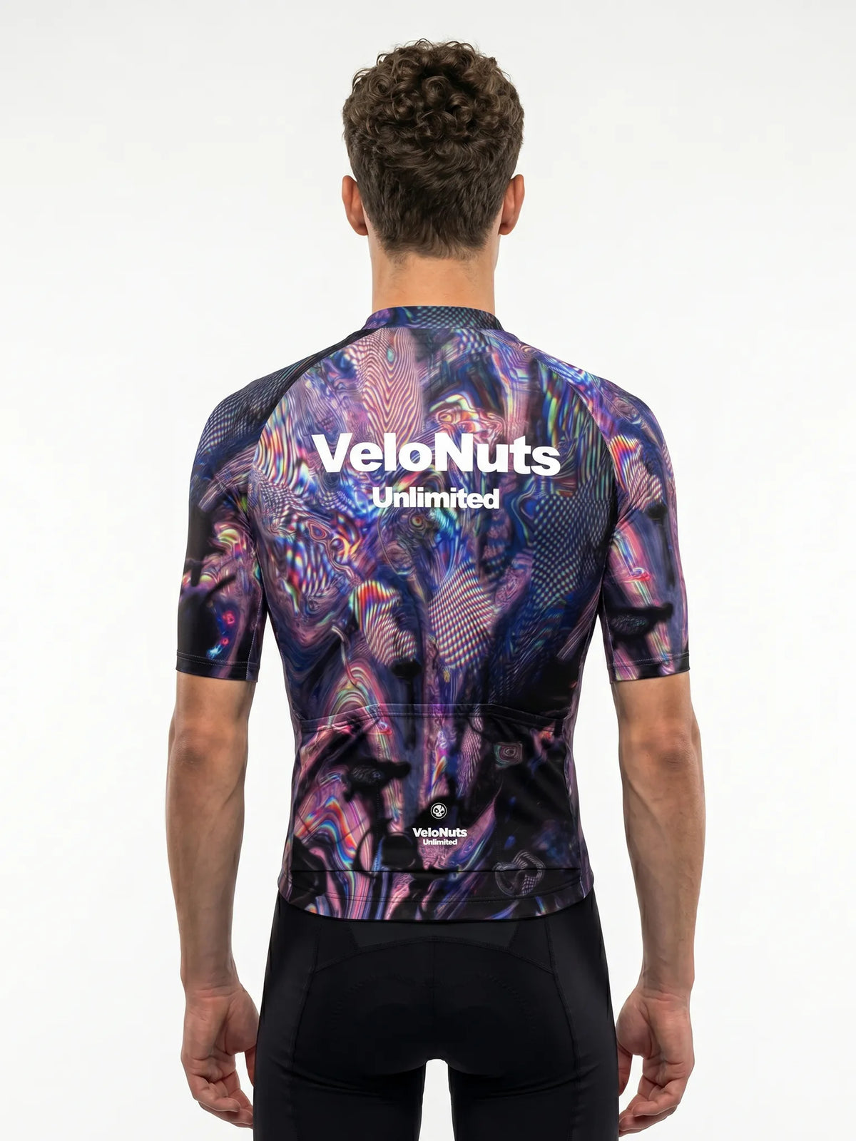 ROCKBROS heren fietsshirt Neon Condense ademend wielershirt Psywave Mirage
