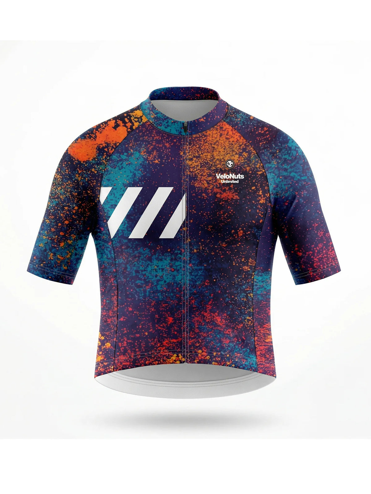 ROCKBROS heren fietsshirt Ink Burst ademend wielershirt Solar Spray