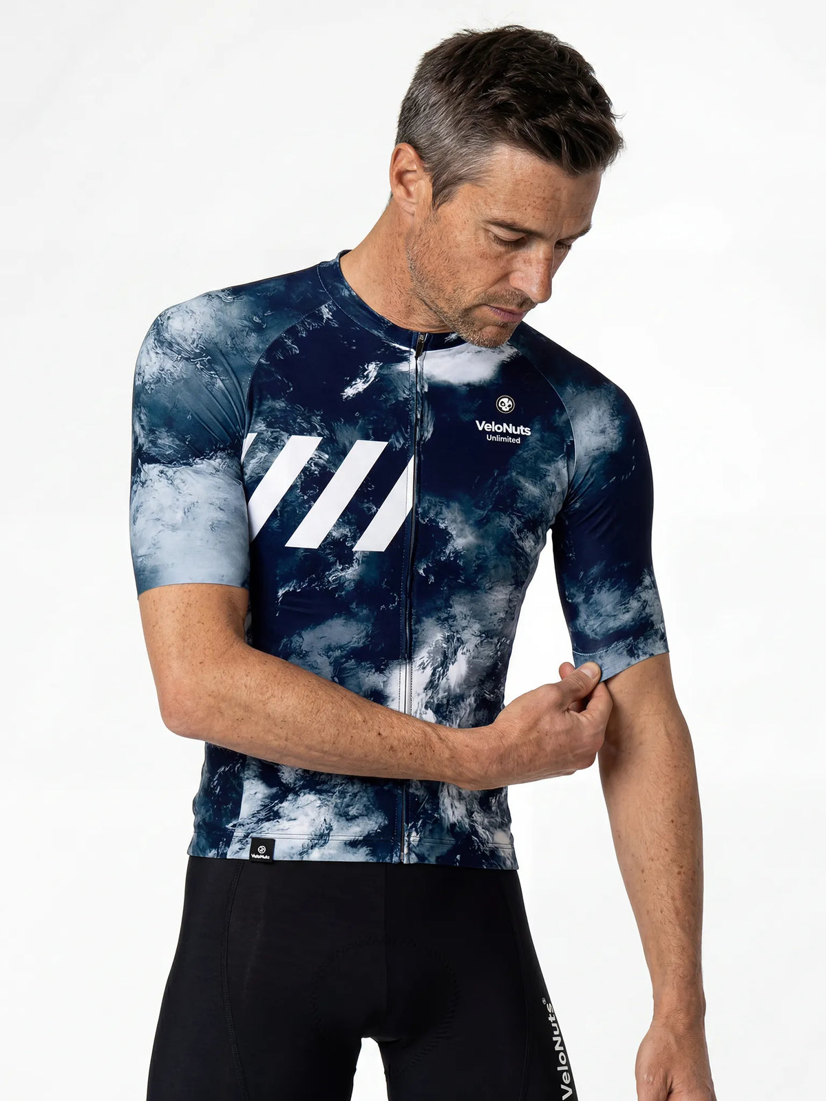 ROCKBROS heren fietsshirt Liquid Terrain ademend wielershirt Storm Current