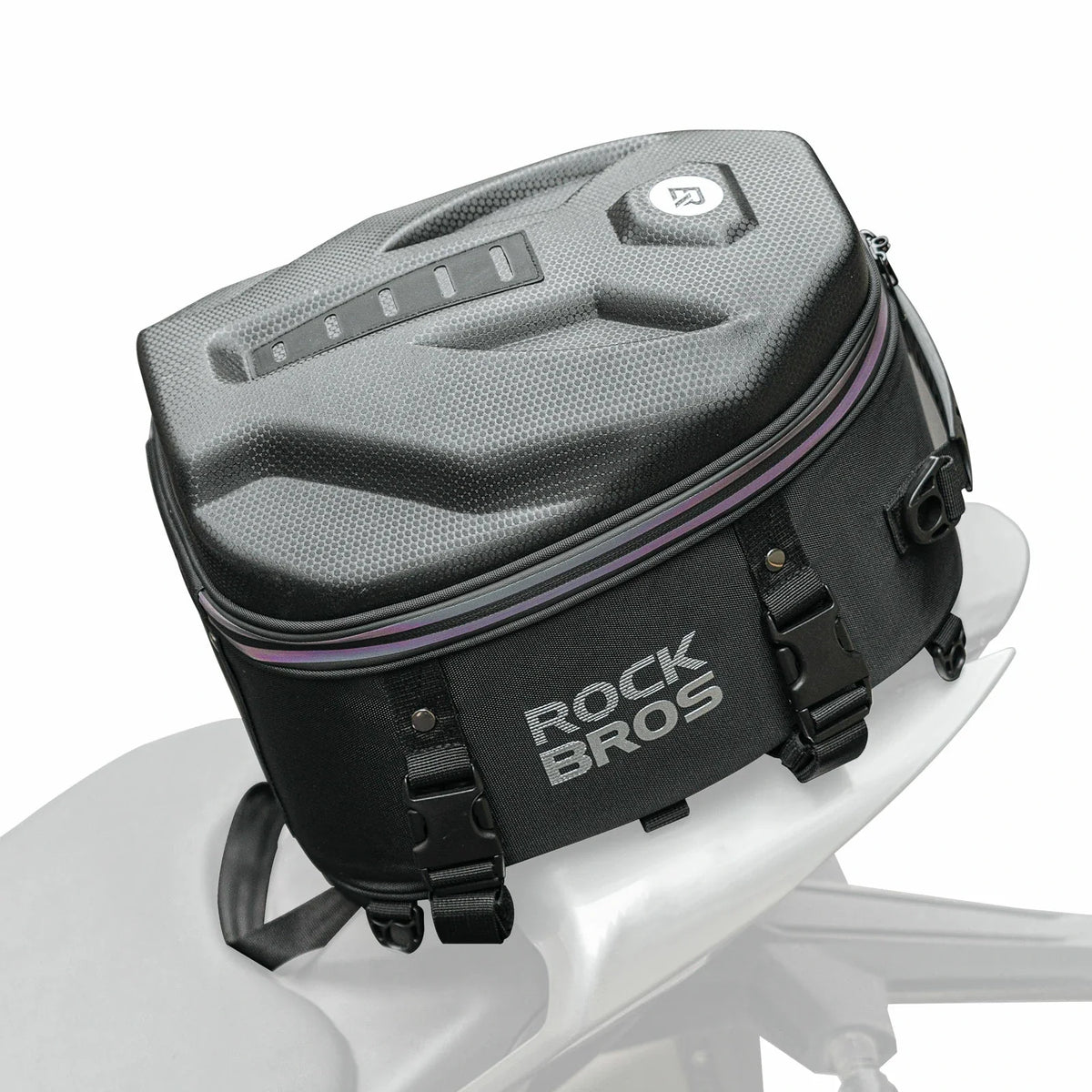 Waterafstotende achterzittas voor motor en e-bike 12,5 L