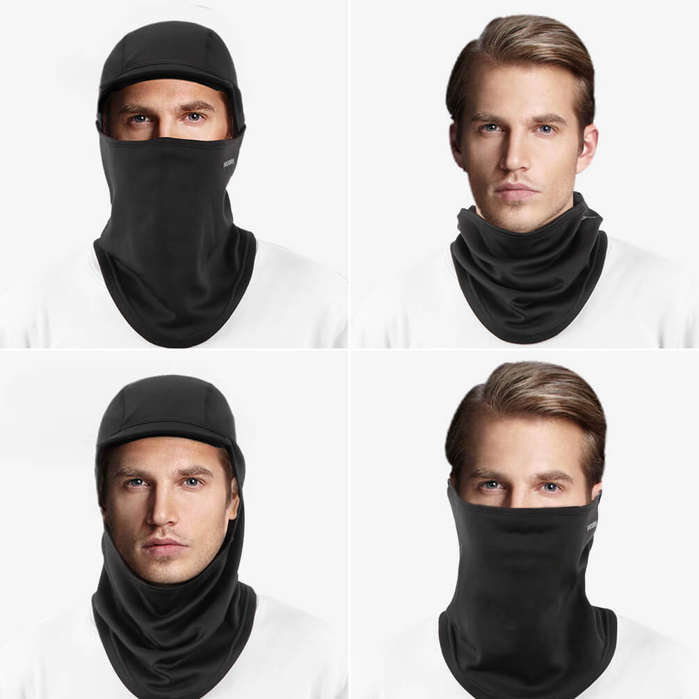 Thermische winter bivakmuts met klep