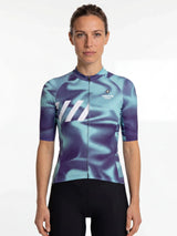 ROCKBROS dames fietsshirt Tech Skin ademend wielershirt Glacier Silk