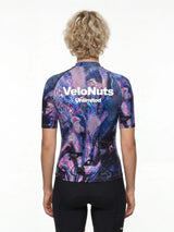 ROCKBROS dames fietsshirt Neon Condense ademend wielershirt Psywave Mirage