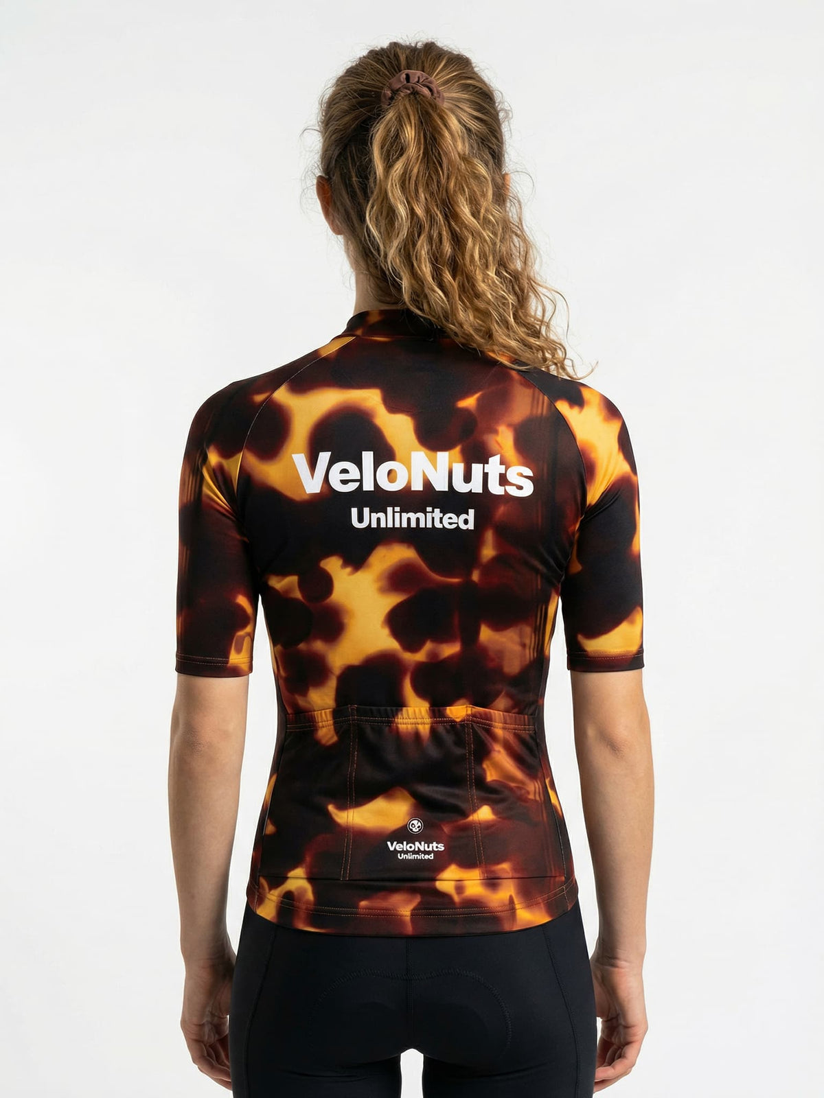 ROCKBROS dames fietsshirt Fur Code ademend wielershirt Smoked Tortoise
