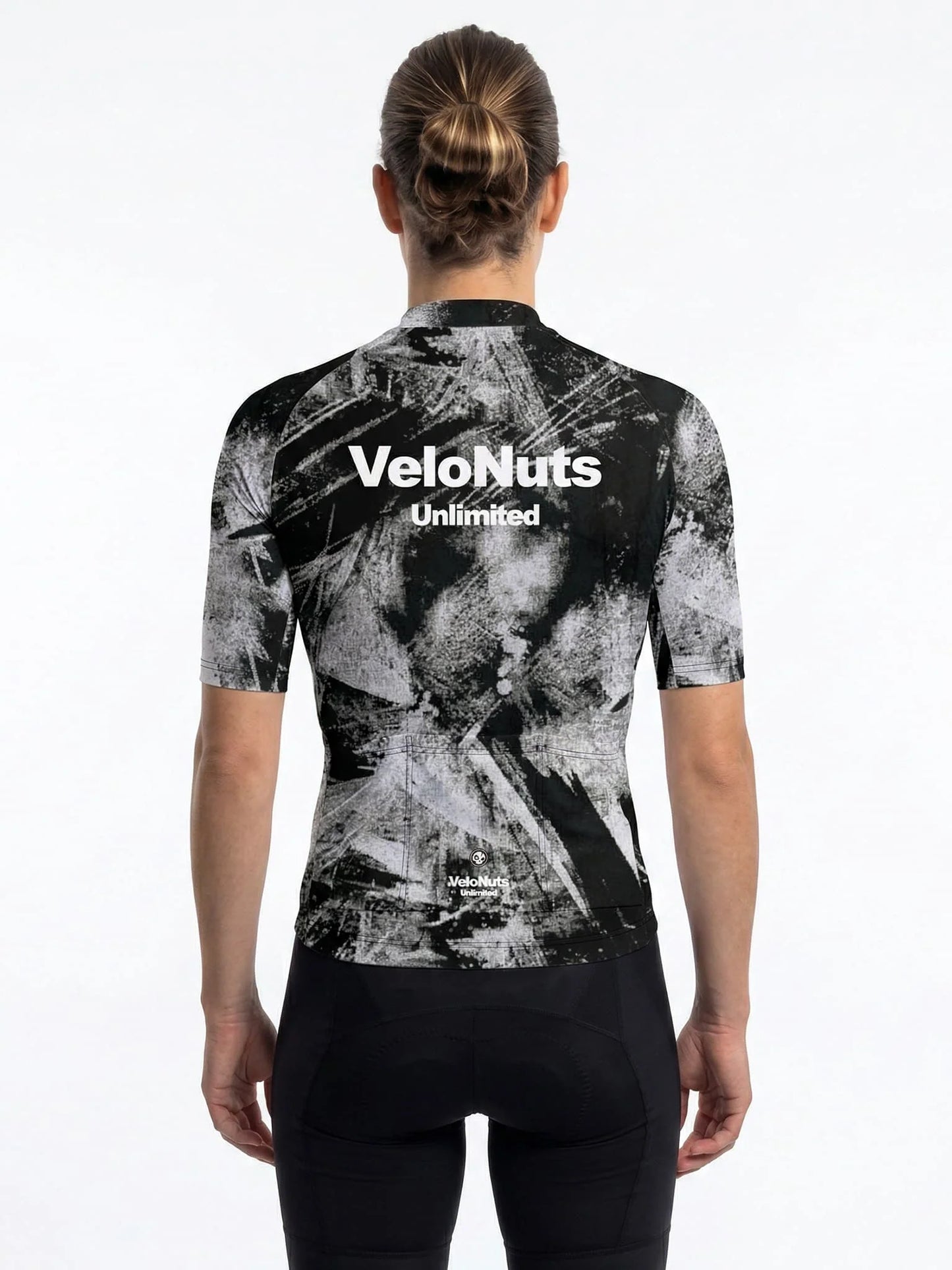 ROCKBROS dames fietsshirt Ink Burst ademend wielershirt Chalk Riot