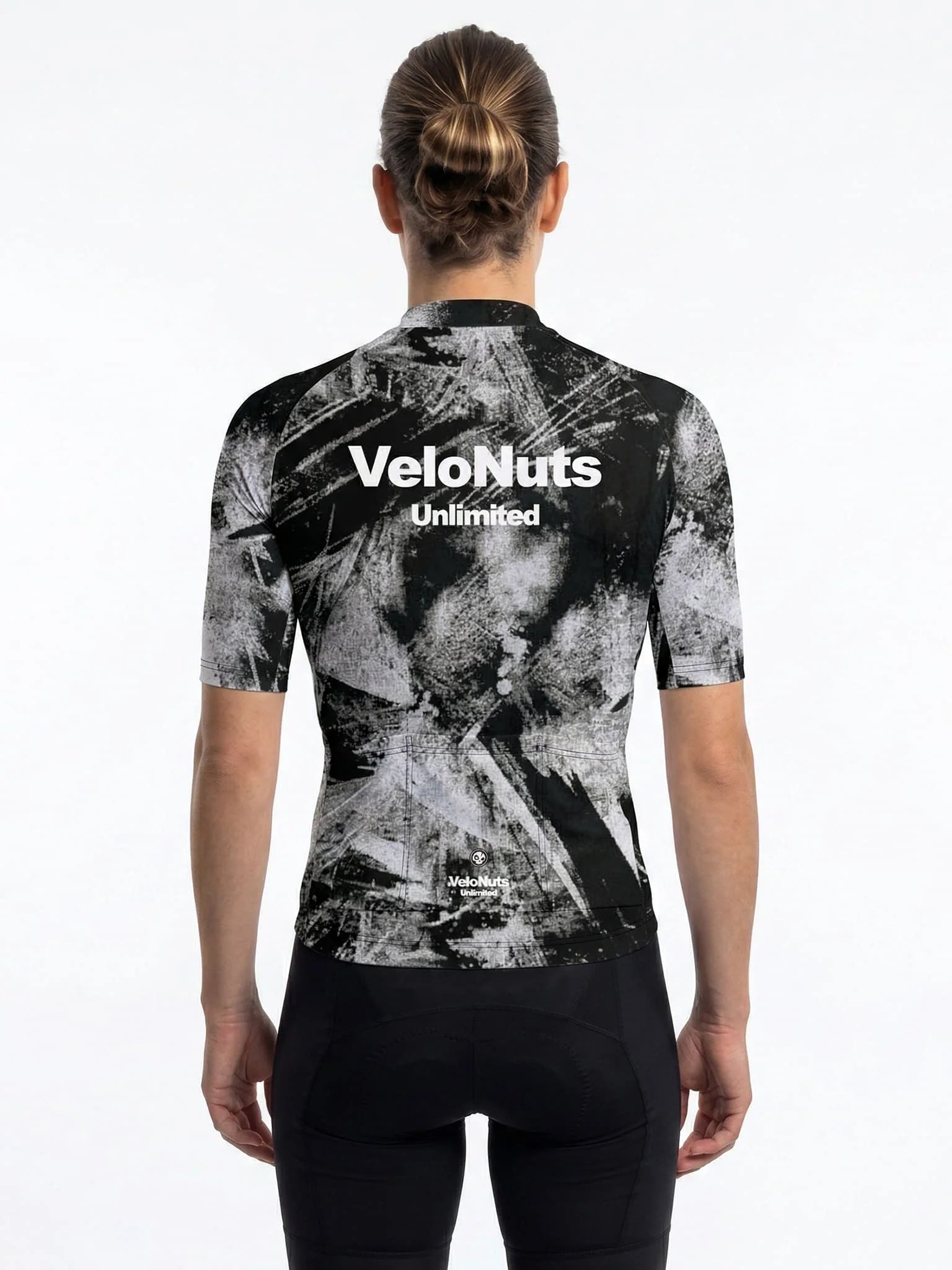 ROCKBROS dames fietsshirt Ink Burst ademend wielershirt Chalk Riot
