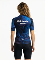 ROCKBROS dames fietsshirt Liquid Terrain ademend wielershirt Midnight Gyre