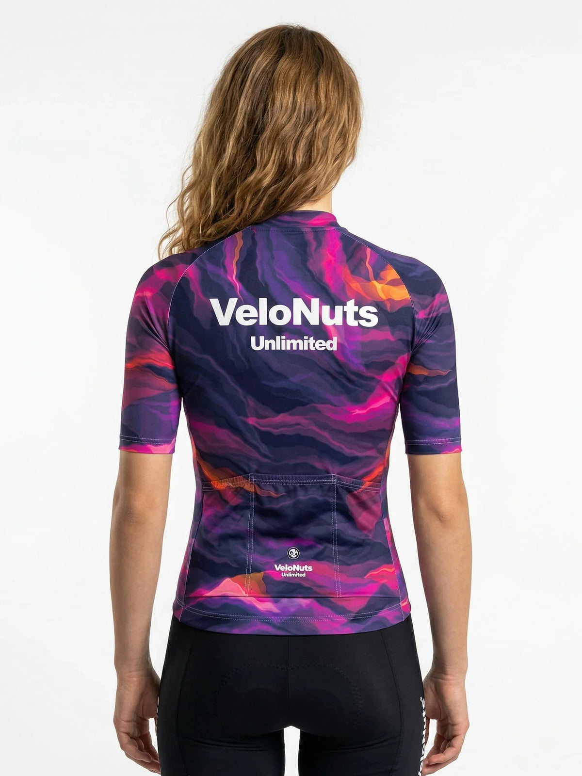 ROCKBROS dames fietsshirt Liquid Terrain ademend wielershirt Magma Flow