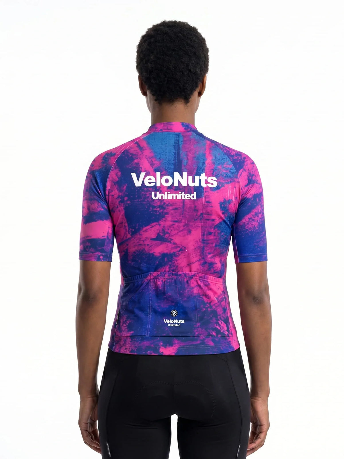 ROCKBROS dames fietsshirt Ink Burst ademend wielershirt Emerald Splash