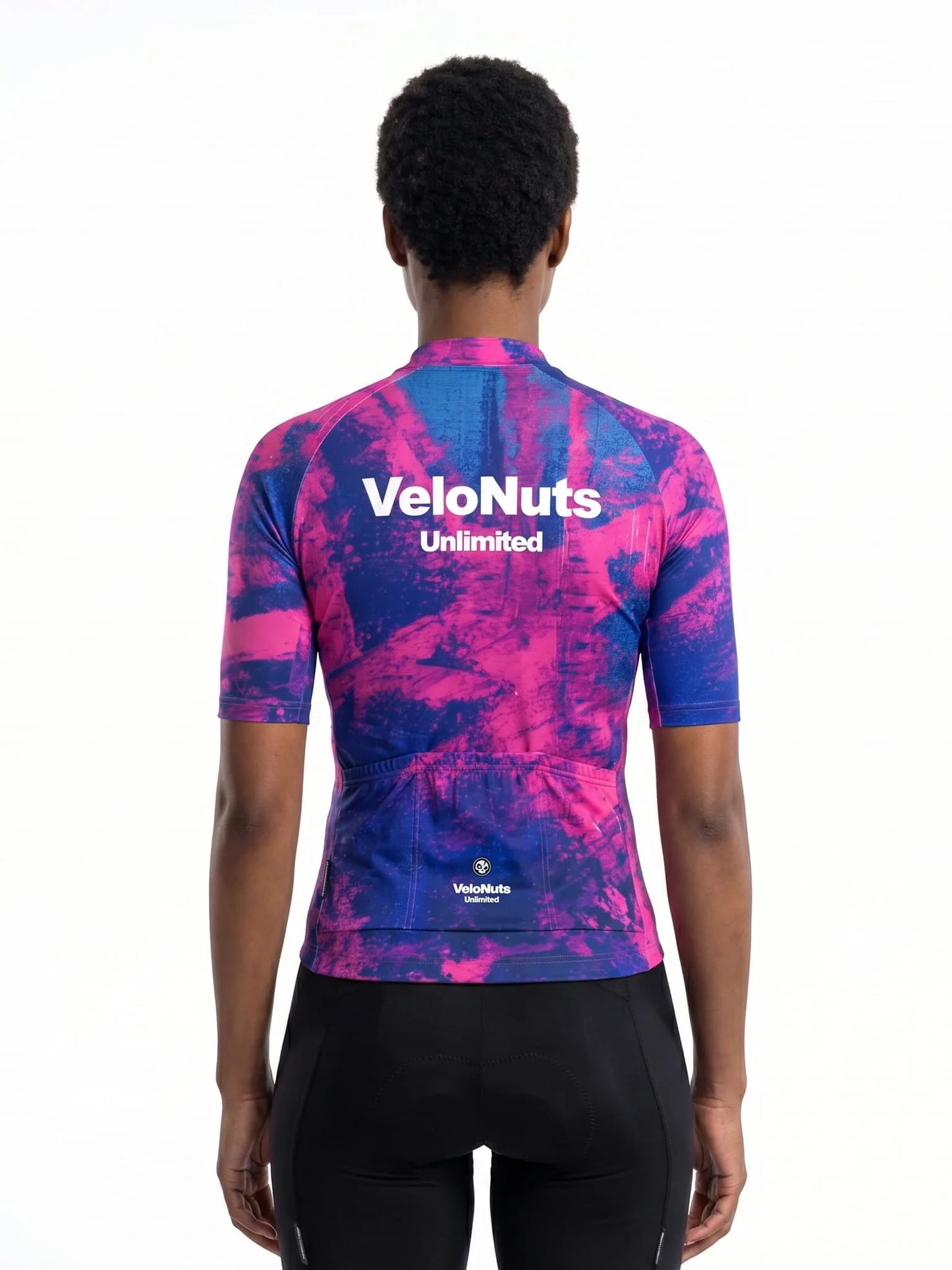 ROCKBROS dames fietsshirt Ink Burst ademend wielershirt Emerald Splash