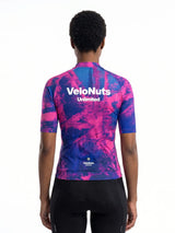 ROCKBROS dames fietsshirt Ink Burst ademend wielershirt Emerald Splash
