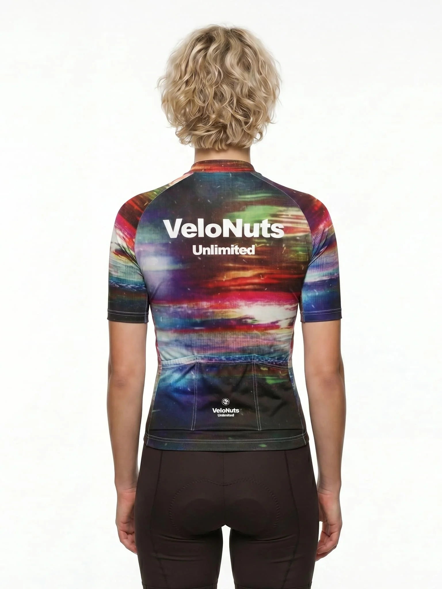 ROCKBROS dames fietsshirt Retro Signal ademend wielershirt Aurora Static