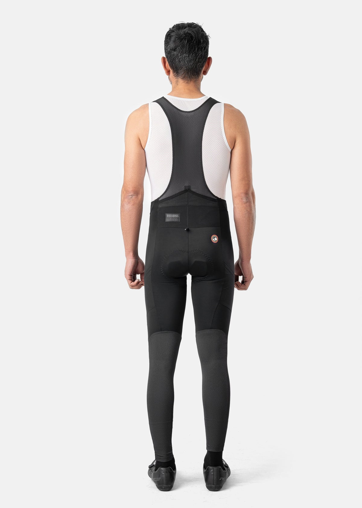 Road-to-Sky heren lange fietsbroek met bretels